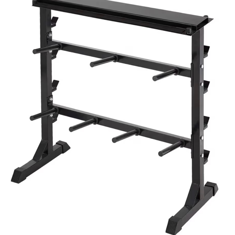 Black Weight Rack